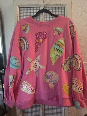 Queen Of Sparkles Shell Sweater